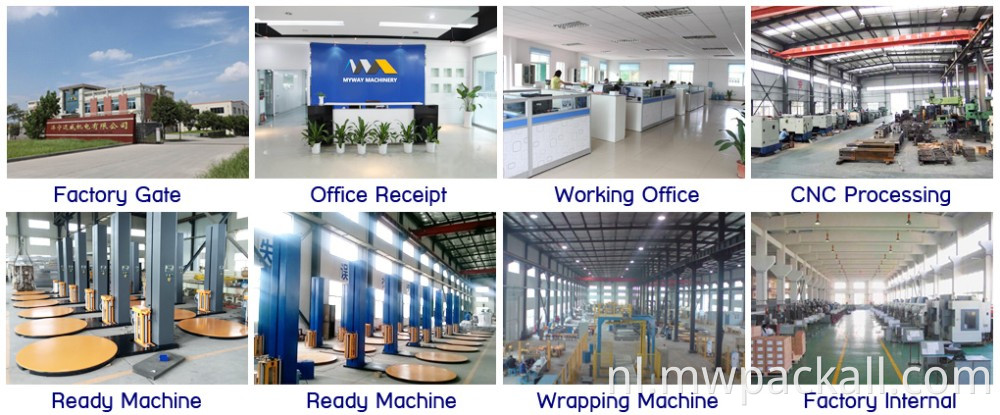 Horizontale rekbuiswikkelmachine orbitale verpakkingswikkelaar stroomwikkelaar Rekfoliewikkelmachine